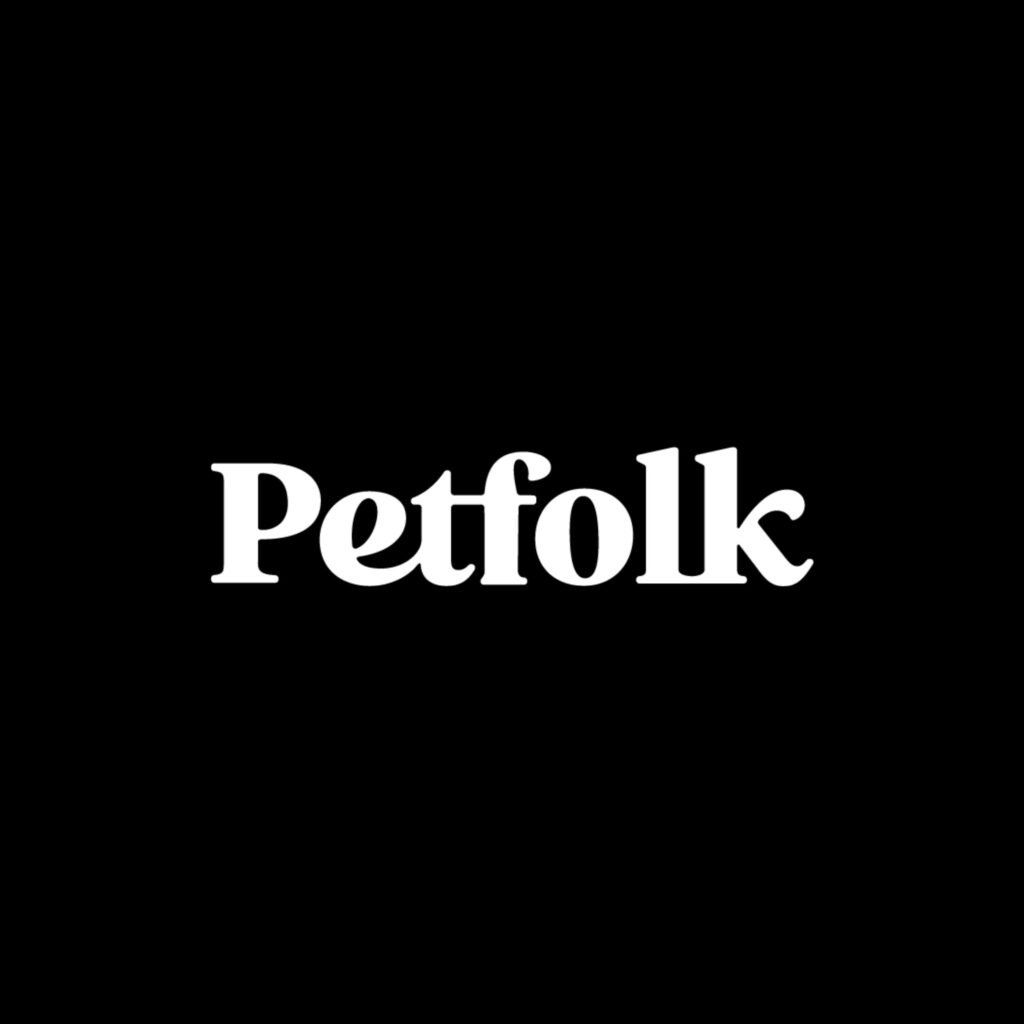 Petfolk Black and White logo