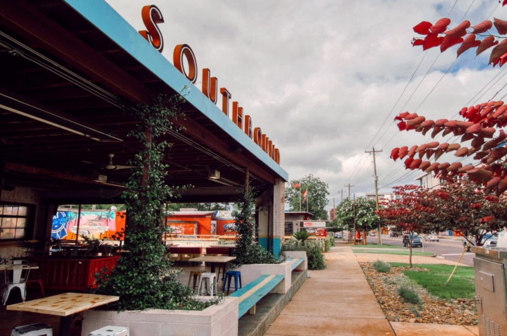Southbound restaurant exterior in South End Charlotte, NC